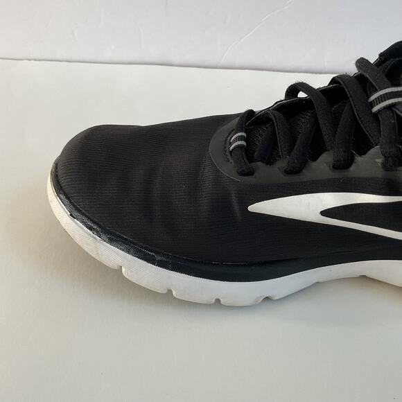Brooks 1202621B048 Pure Flow 7 Black Running Shoes Sneakers 8 B Womens - Picture 6 of 11